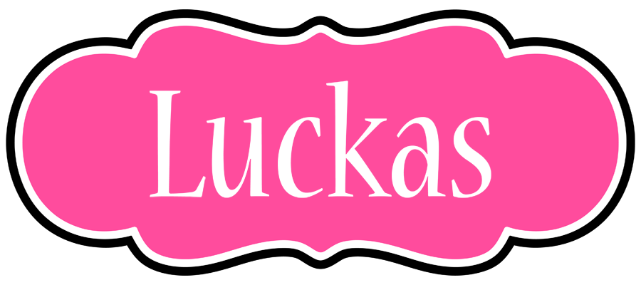 Luckas invitation logo