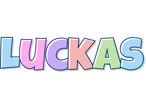 Luckas pastel logo