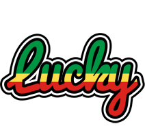 Lucky african logo