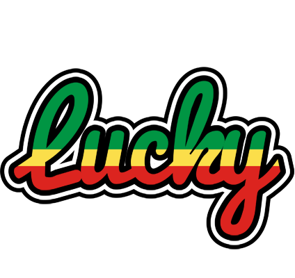 Lucky african logo