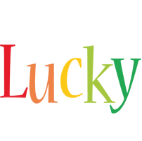 Lucky birthday logo