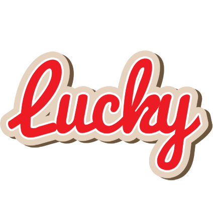 Lucky chocolate logo
