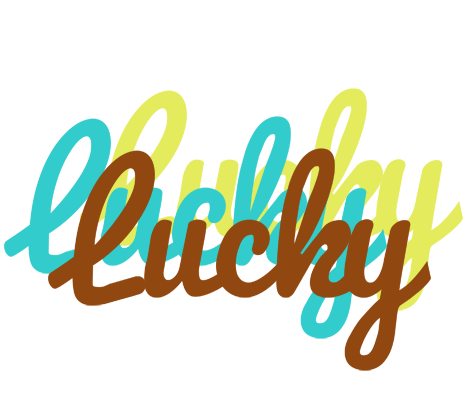 Lucky cupcake logo