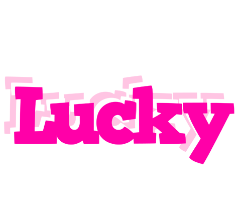 Lucky dancing logo