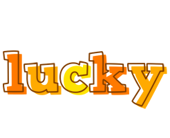 Lucky desert logo