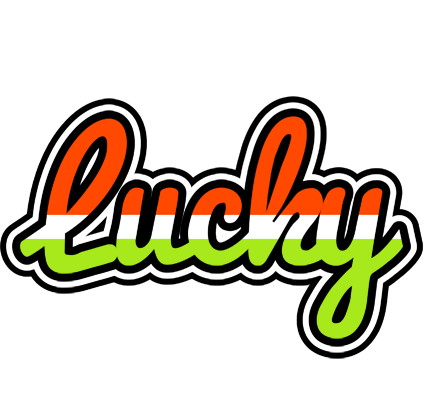 Lucky exotic logo