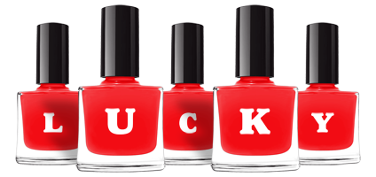 Lucky fashion logo