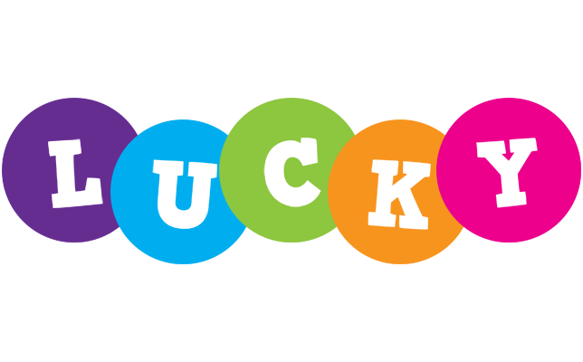 Lucky happy logo