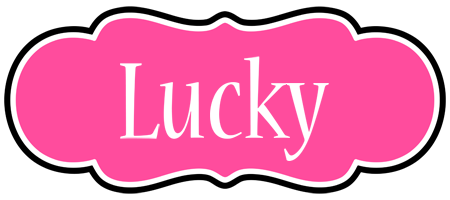 Lucky invitation logo