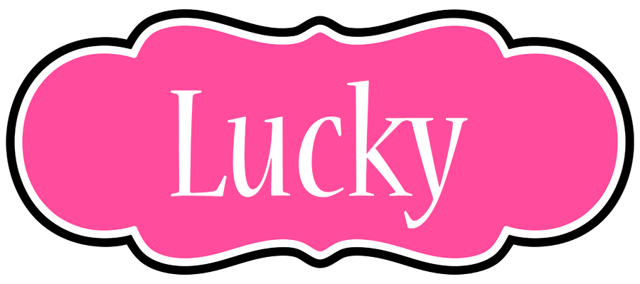 Lucky invitation logo