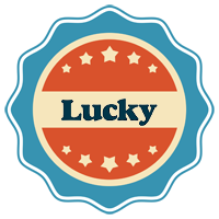 Lucky labels logo