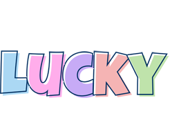 Lucky pastel logo