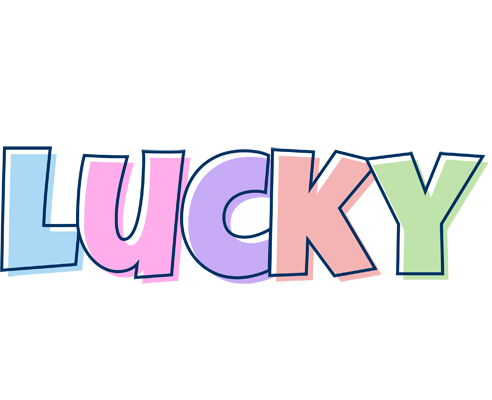 Lucky pastel logo