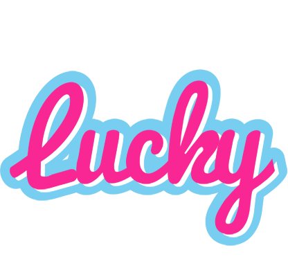 Lucky popstar logo