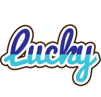 Lucky raining logo