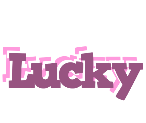 Lucky relaxing logo
