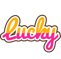 lucky logo design