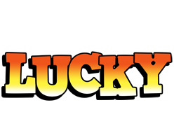 Lucky sunset logo