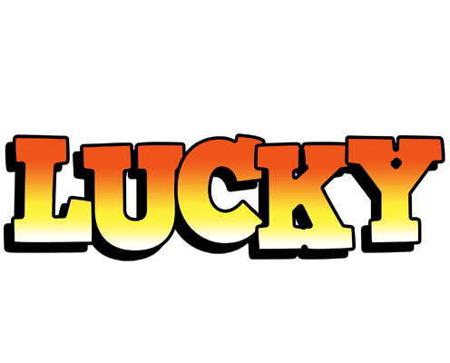 Lucky sunset logo