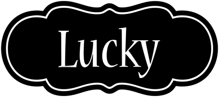 Lucky welcome logo