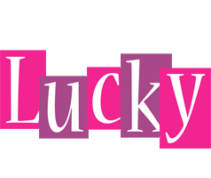 Lucky whine logo