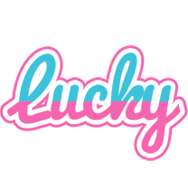Lucky woman logo