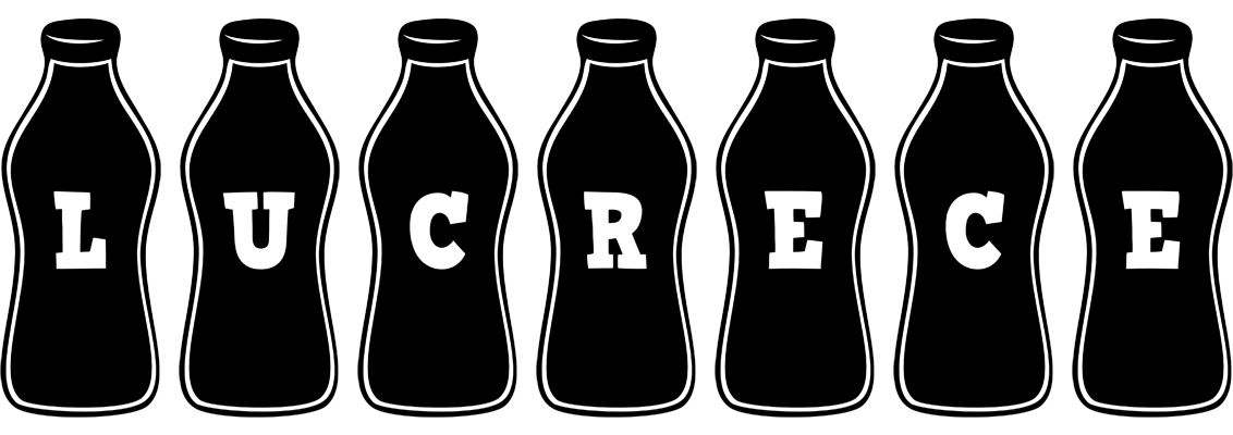 Lucrece bottle logo