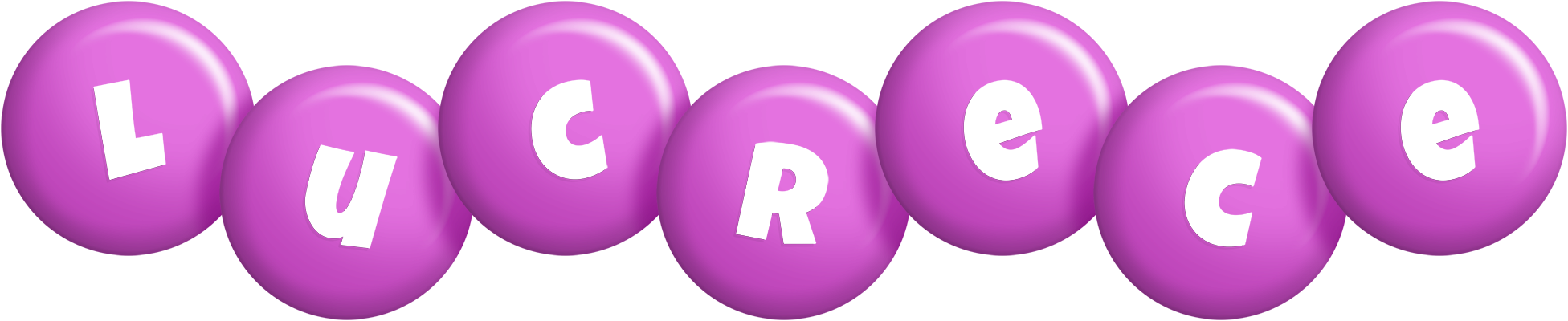 Lucrece candy-purple logo