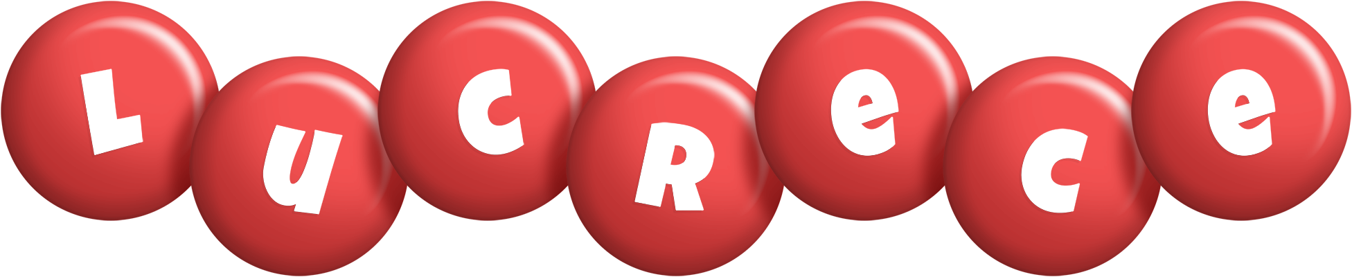 Lucrece candy-red logo