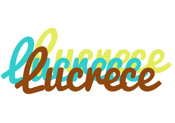 Lucrece cupcake logo