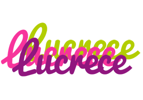 Lucrece flowers logo