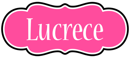 Lucrece invitation logo