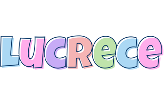 Lucrece pastel logo