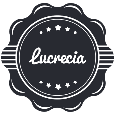 Lucrecia badge logo
