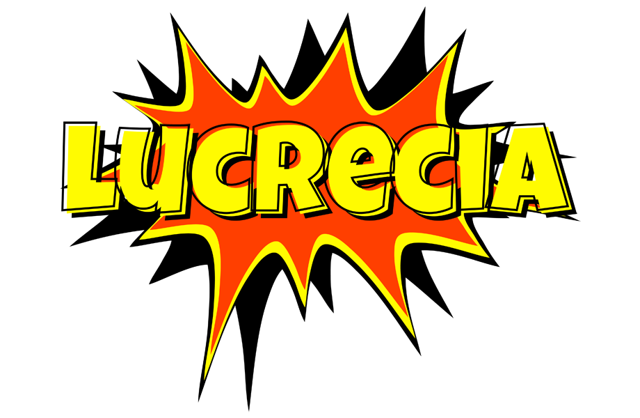 Lucrecia bazinga logo