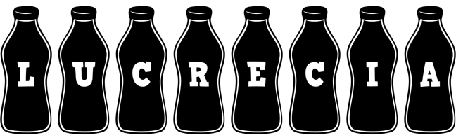 Lucrecia bottle logo