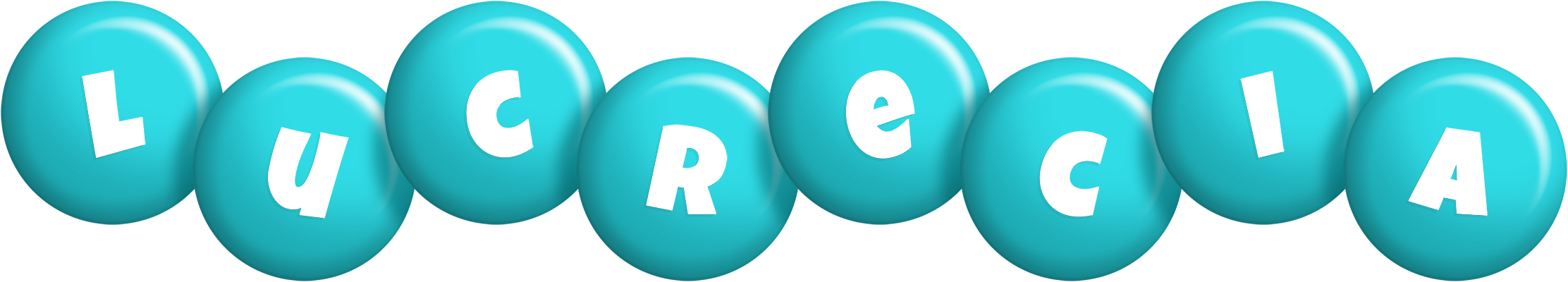 Lucrecia candy-azur logo
