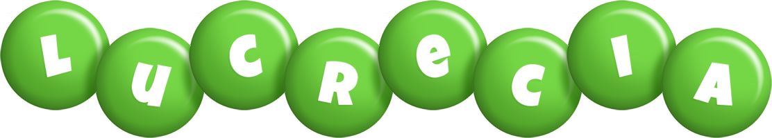 Lucrecia candy-green logo