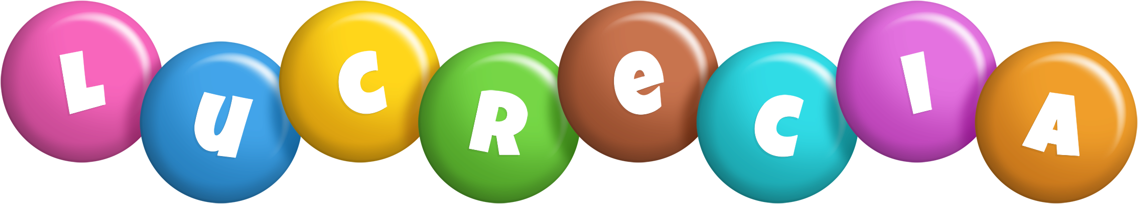 Lucrecia candy logo