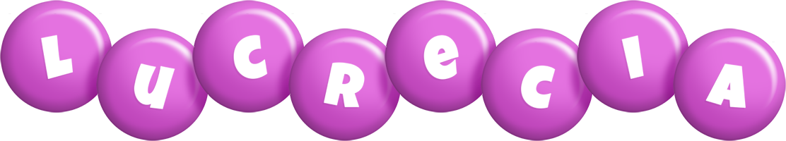 Lucrecia candy-purple logo