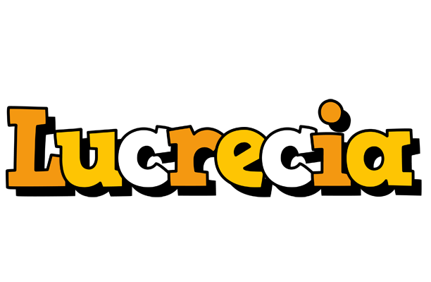 Lucrecia cartoon logo