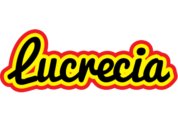 Lucrecia flaming logo