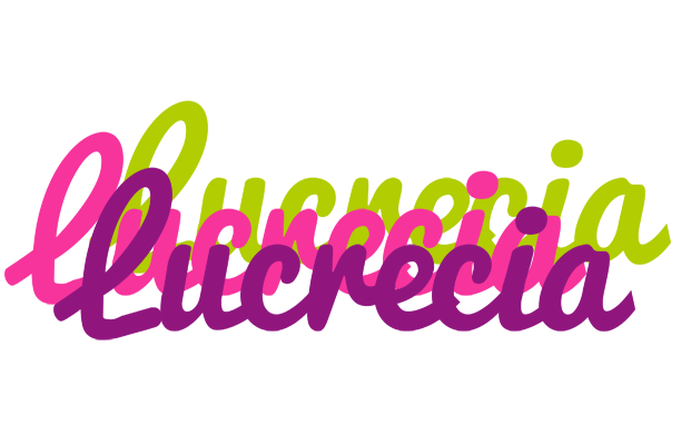 Lucrecia flowers logo