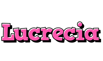 Lucrecia girlish logo