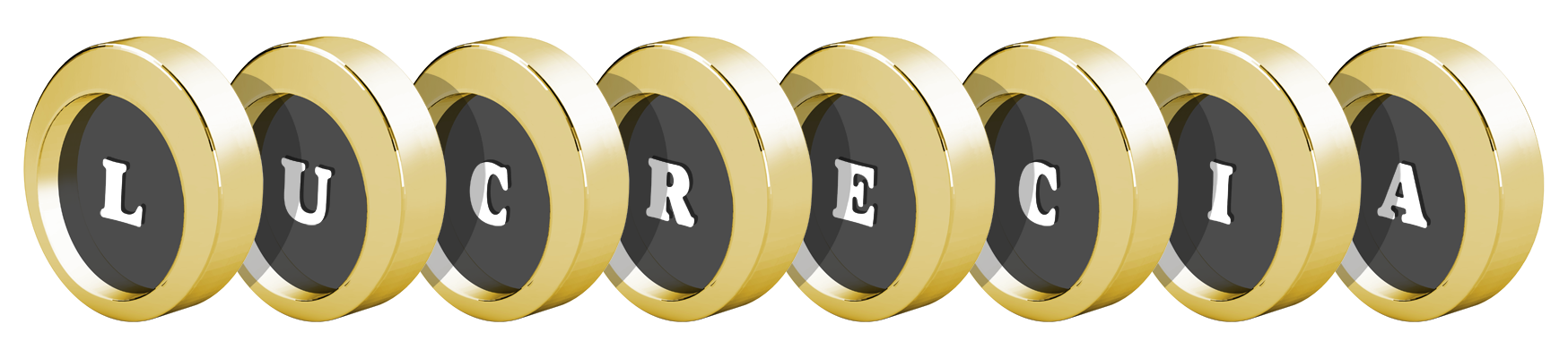 Lucrecia gold logo