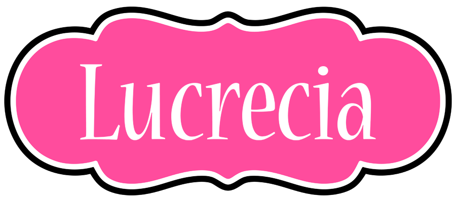 Lucrecia invitation logo