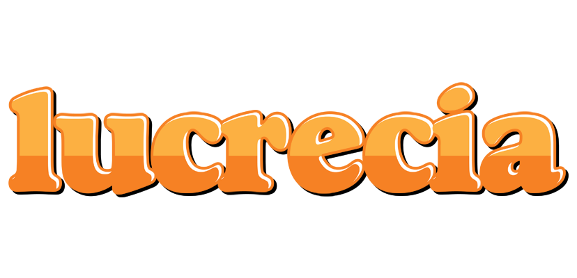 Lucrecia orange logo