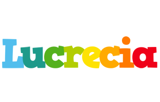 Lucrecia rainbows logo