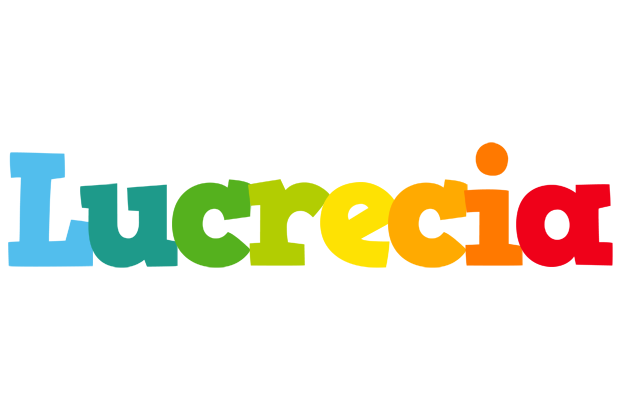 Lucrecia rainbows logo
