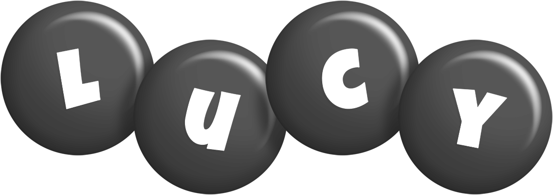 Lucy candy-black logo
